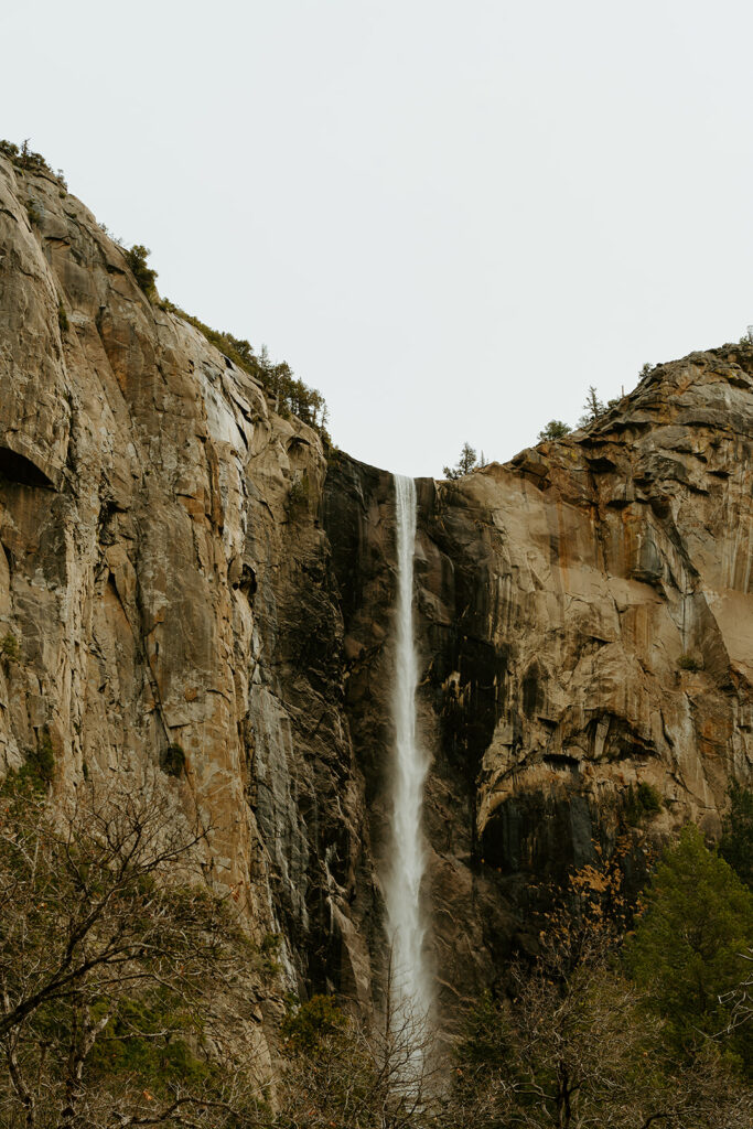 Yosemite wedding photographer captures landscape in Yosemite National Park before beginning maternity portraits